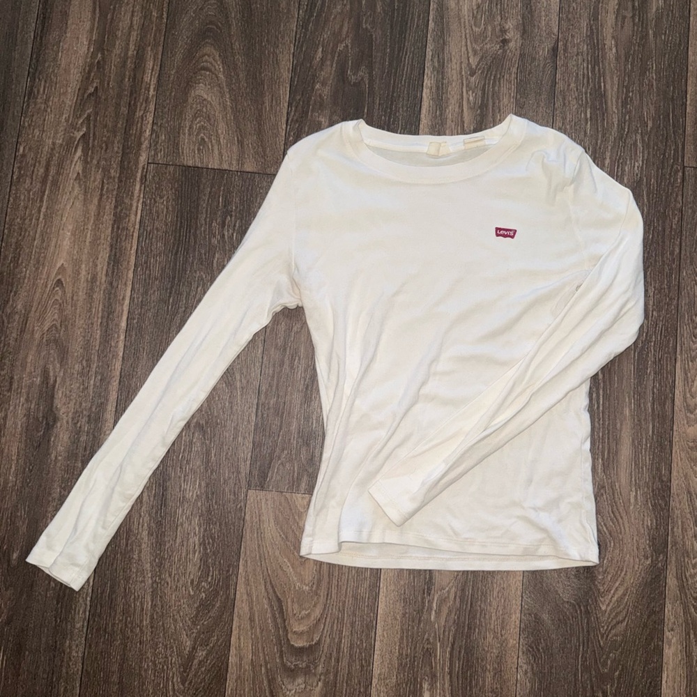 Levi's White XS Top